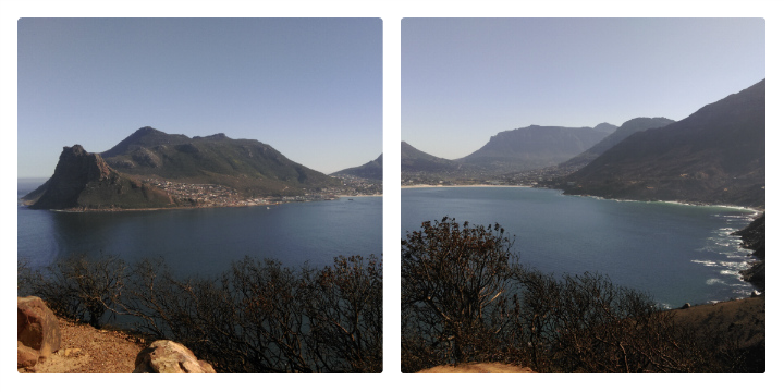 The view from Chapman's Peak