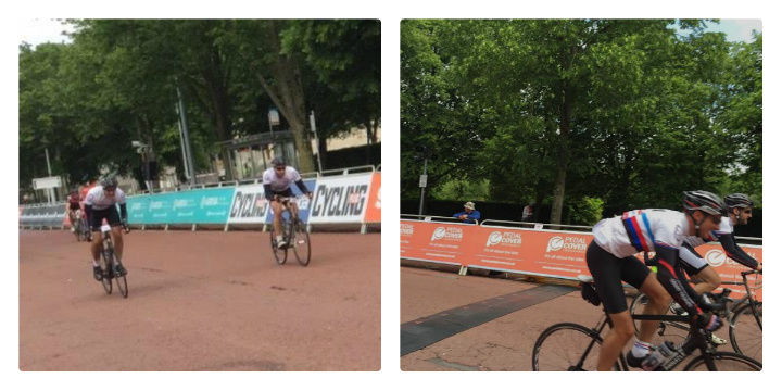 The Velothon Wales finish line