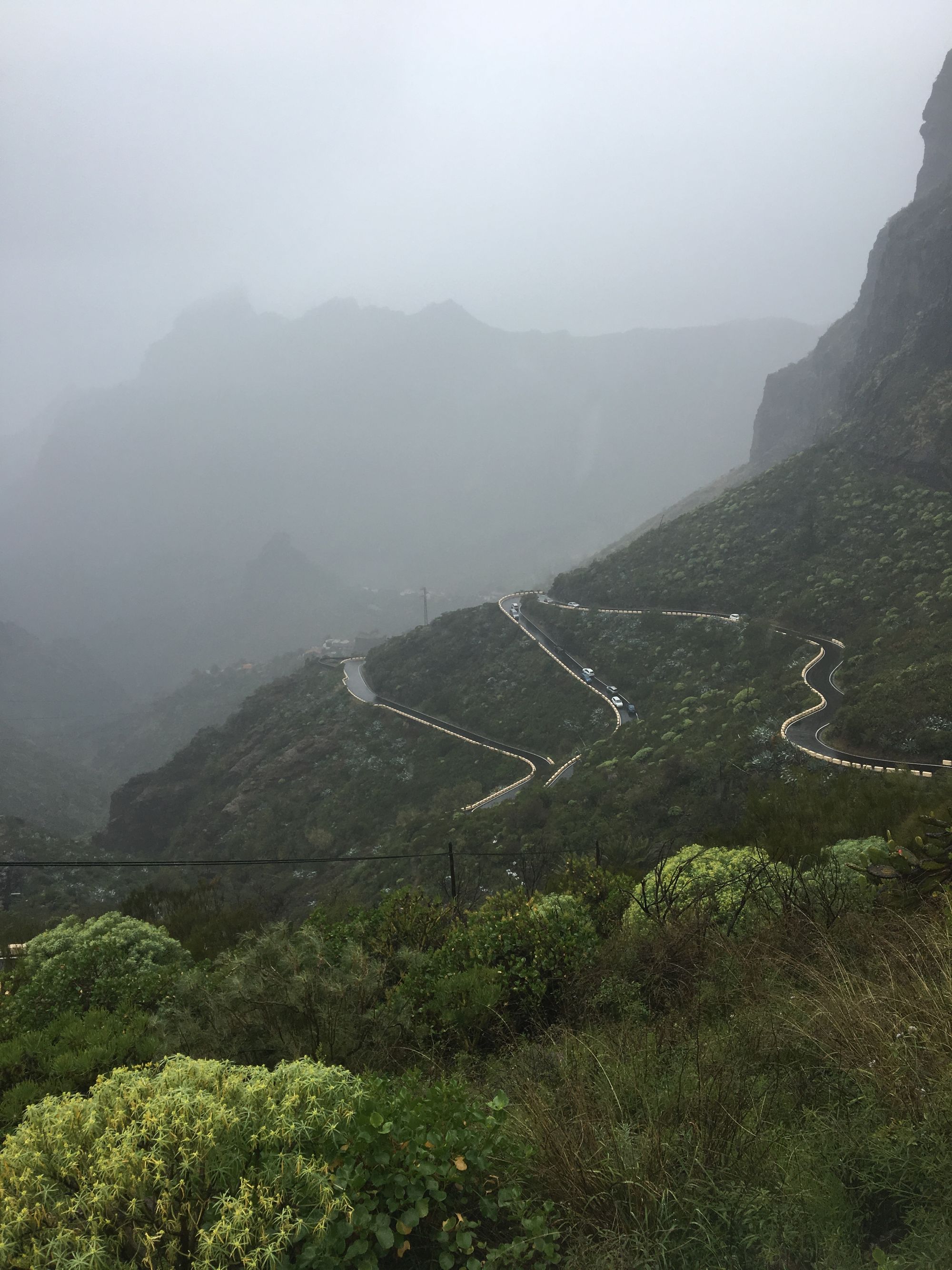 Cycling up Masca in the Teno Massif on the island of Tenerife