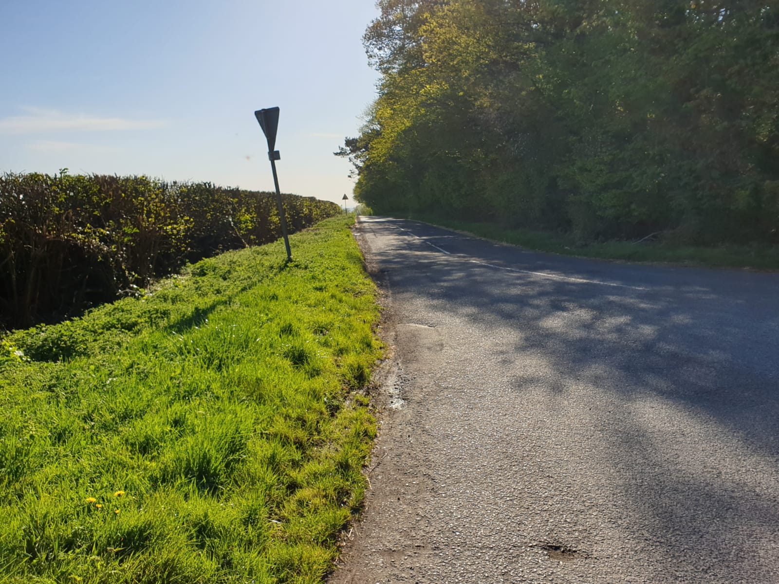 The top of Kop Hill in the Chilterns