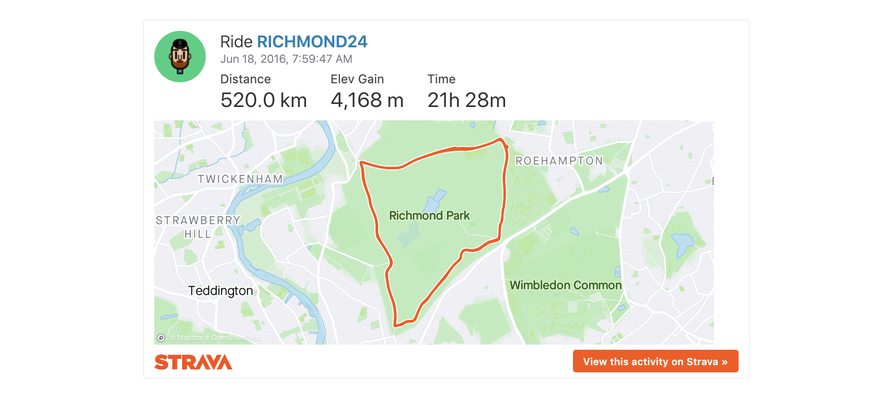 Cycling in Richmond Park