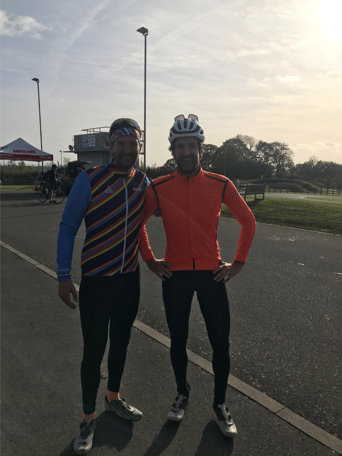 Andy and Steve of Broleur at the Essex Season Ender sportive
