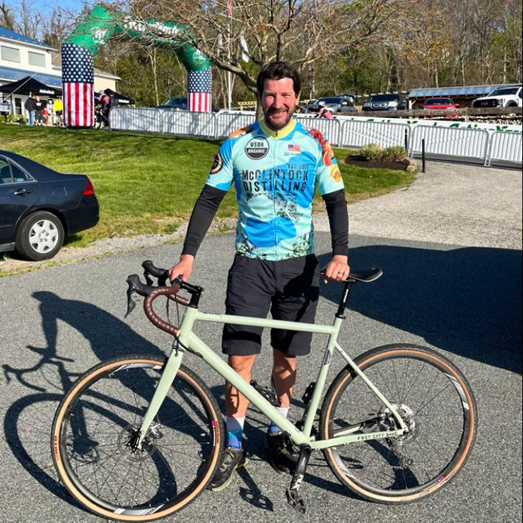 The start line of the Brandywine Valley Roubaix