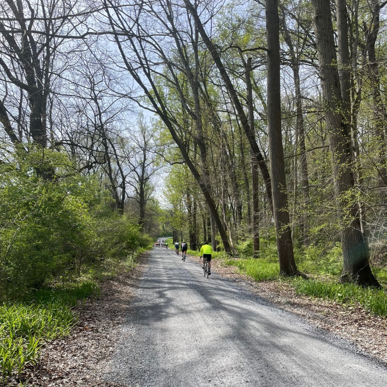 The gravel trails of the Brandywine Valley Roubaix