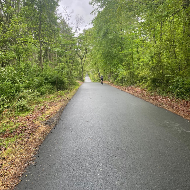 Cyclists in the Delaware Gran Fondo